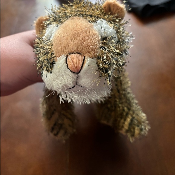 GANZ Furry Tiger Striped Plush Toy - Picture 3 of 7